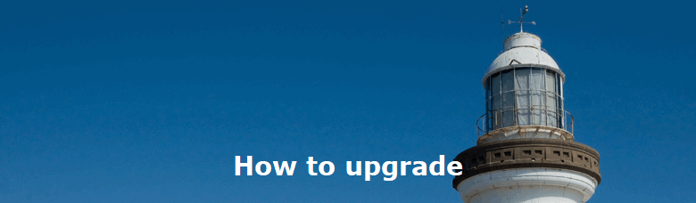 How to upgrade