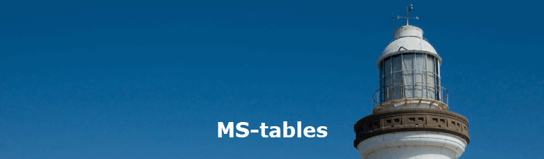 MS-tables